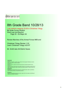 8th Grade Band 10/28/13