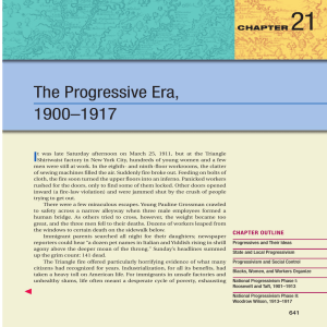 21 The Progressive Era, 1900–1917 I