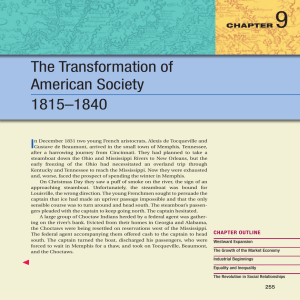 9 The Transformation of American Society 1815–1840