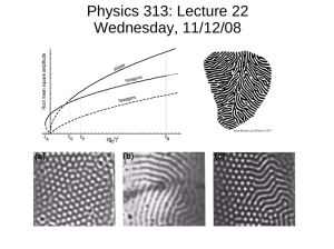 Physics 313: Lecture 22 Wednesday, 11/12/08