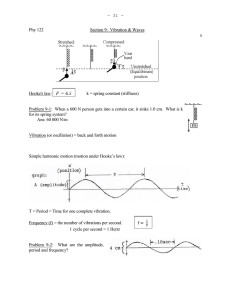 - 31 - Phy 122 Section 9:  Vibration &amp; Waves