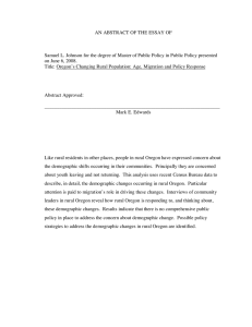 AN ABSTRACT OF THE ESSAY OF