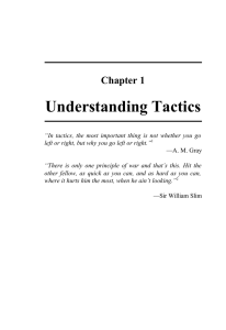 Understanding Tactics Chapter 1