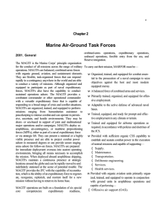 Marine Air-Ground Task Forces Chapter 2