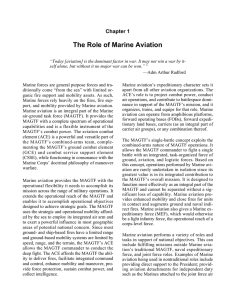 The Role of Marine Aviation Chapter 1