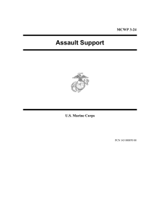 Assault Support  MCWP 3-24 U.S. Marine Corps