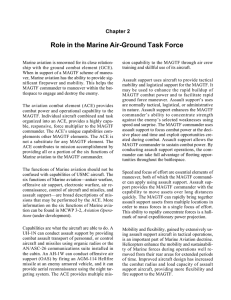 Role in the Marine Air-Ground Task Force Chapter 2