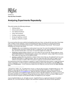Analyzing Experiments Repeatedly