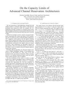 On the Capacity Limits of Advanced Channel Reservation Architectures