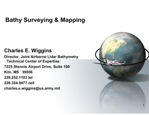 Bathy Surveying &amp; Mapping Charles E. Wiggins