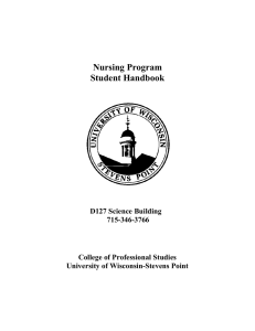 Nursing Program Student Handbook