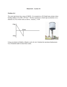 Homework – Lecture 16 Problem 16.1