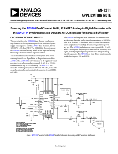 AN-1211 APPLICATION NOTE