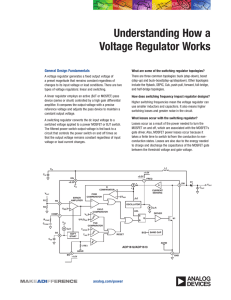 Understanding How a Voltage Regulator Works General Design Fundamentals