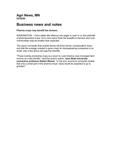 Business news and notes Agri News, MN