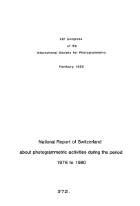 National  Report  of Switzerland 1976 to  1980 372.