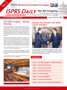 ISPRS Daily No.2 The XXI Congress