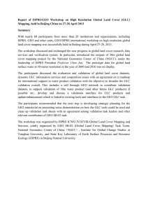 Report  of  ISPRS/GEO  Workshop  on ... Mapping, held in Beijing China on 27-28 April 2013