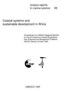 Coastal  systems  and sustainable  development  in Africa
