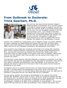 From Outbreak to Doctorate: Tricia Gearhart, Ph.D.