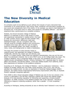 The New Diversity in Medical Education
