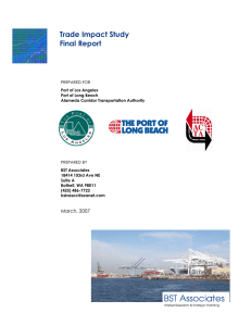 Trade Impact Study Final Report