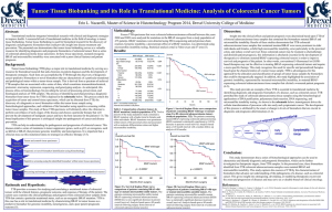 Tumor Tissue Biobanking and its Role in Translational Medicine: Analysis...