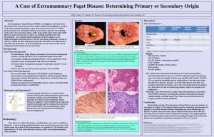 A Case of Extramammary Paget Disease: Determining Primary or Secondary... Abstract: Results: