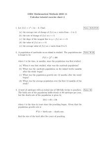 1M01 Mathematical Methods 2010–11 Calculus tutorial exercise sheet 4
