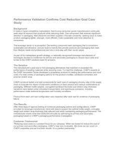 Performance Validation Confirms Cost Reduction Goal Case Study Background