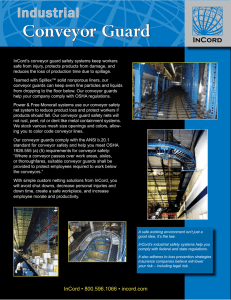Conveyor Guard Industrial
