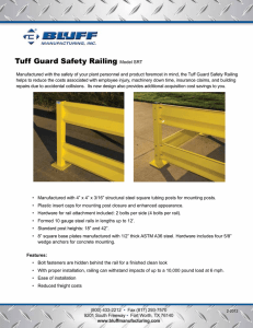 Tuff Guard Safety Railing