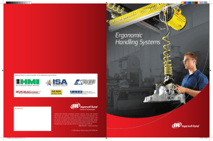 Ergonomic Handling Systems ISO 9001
