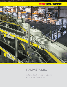 ITALPASTA LTD. Automation Delivers Long-term Production Efficiencies
