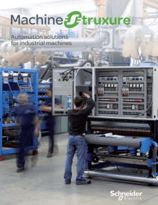 Automation solutions for industrial machines 1