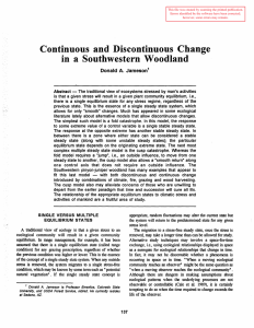 Continuous  and  Discontinuous  Change