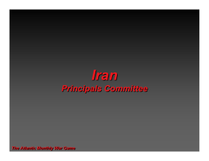 Iran Principals Committee The Atlantic Monthly War Game