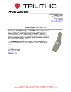 Press  Release  Introducing the new Seeker Lite