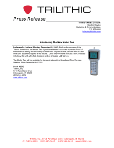 Press Release Introducing The New Model Two