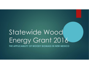 Statewide Wood Energy Grant 2016