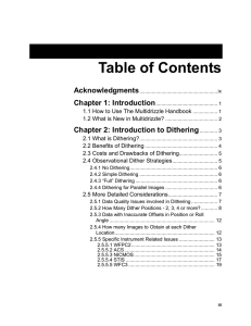 Table of Contents Acknowledgments Chapter 1: Introduction