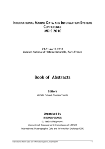 Book of  Abstracts I M