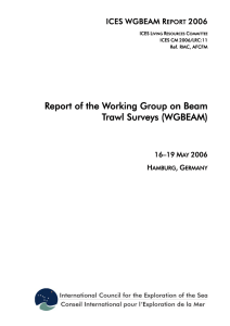 Report of the Working Group on Beam Trawl Surveys (WGBEAM) ICES WGBEAM
