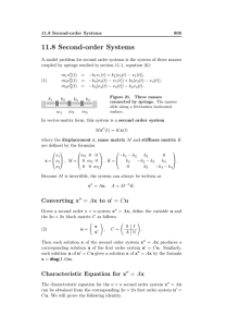 11.8 Second-order Systems
