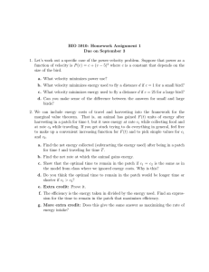 BIO 5910: Homework Assignment 1 Due on September 3