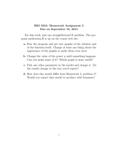 BIO 5910: Homework Assignment 3 Due on September 16, 2013