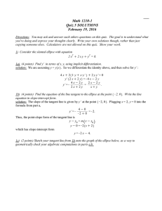 ___ Math 1210-1 Quiz 5 SOLUTIONS February 19, 2016