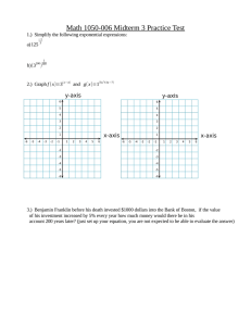 Math 1050-006 Midterm 3 Practice Test