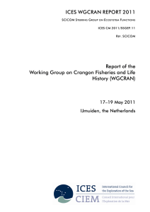 ICES WGCRAN REPORT 2011