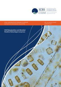 ices cooperative research report ICES Phytoplankton and Microbial Plankton Status Report 2009/2010